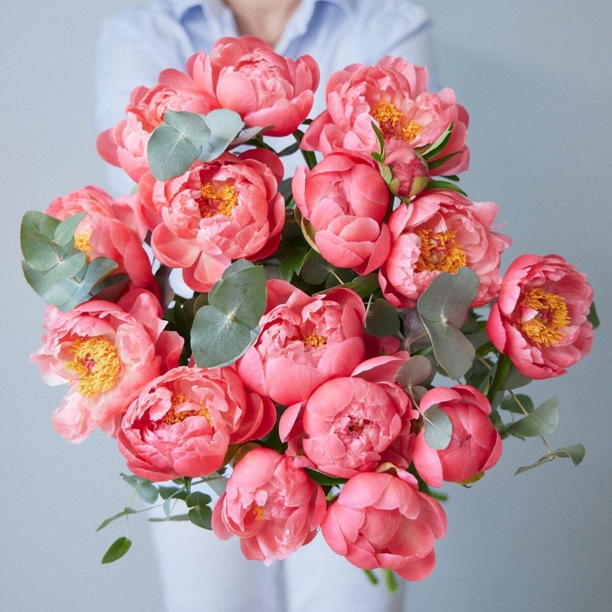 Botte de Pivoines corail – Image 2