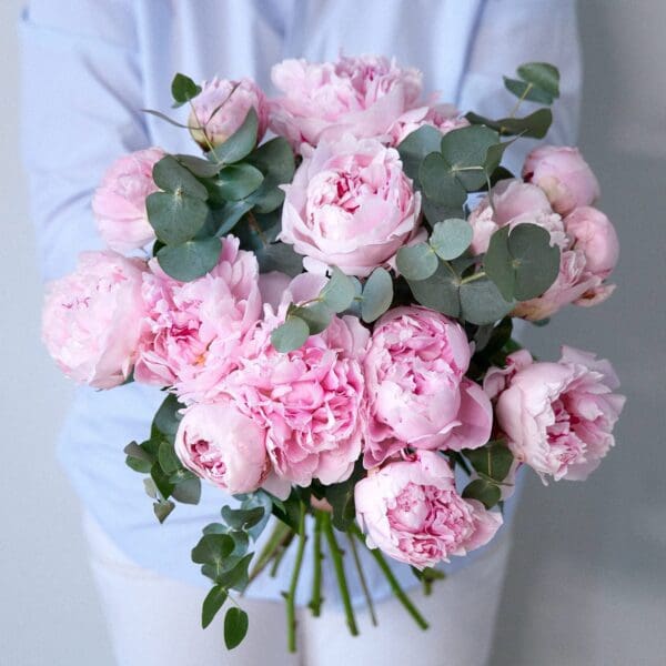 Botte de Pivoines roses