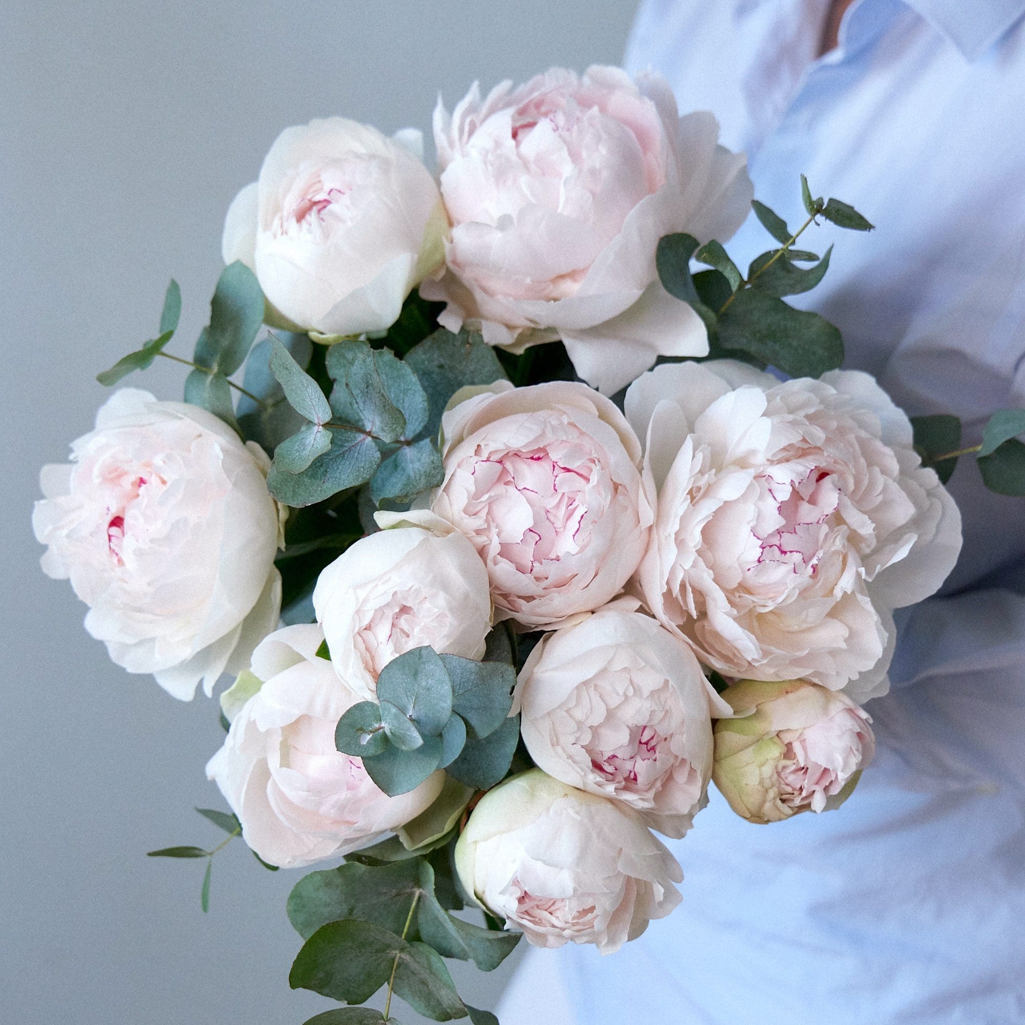 Bunch of white peonies - Image 2