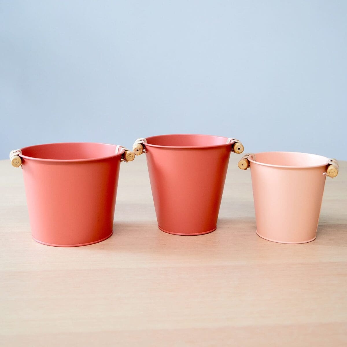 Zinc pot Woody Terre