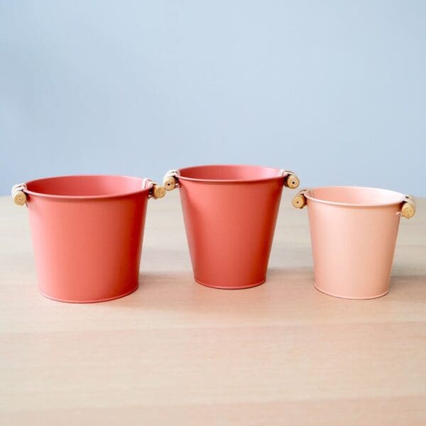 Zinc pot Woody Terre