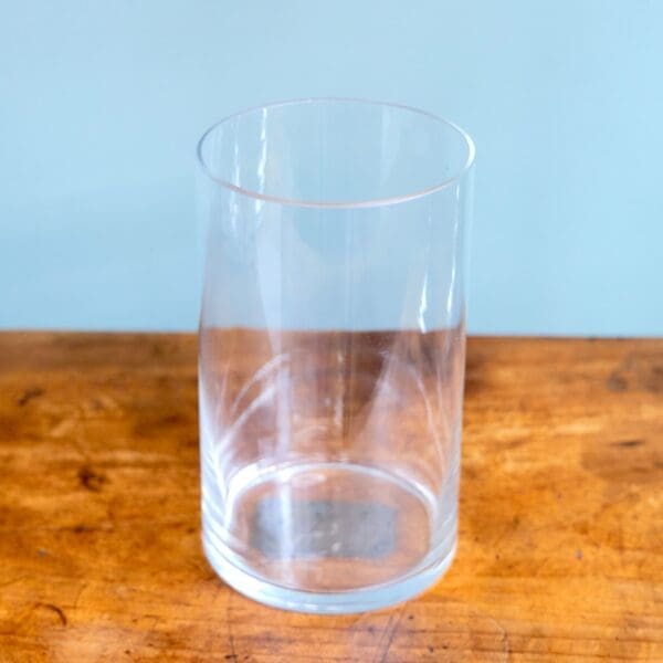 Glass cylinder vase